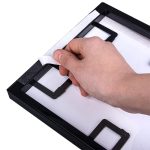 Yapışkanlı Sök Tak Paspartulu Siyah Çerçeveler - 3'lü paket - Görsel 2