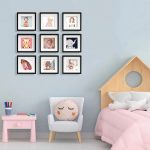 Yapışkanlı Sök Tak Paspartulu Pola Çerçeveler Siyah- 3'lü Paket - Görsel 3