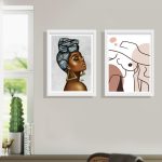Yapışkanlı Sök Tak Çerçeveler Beyaz 20x30cm - 2'li Paket - Görsel 2