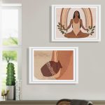 Yapışkanlı Sök Tak Çerçeveler Beyaz 20x30cm - 2'li Paket - Görsel 3