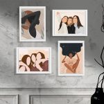 Yapışkanlı Sök Tak Çerçeveler Beyaz 20x30cm - 2'li Paket