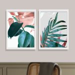 Yapışkanlı Sök Tak Çerçeveler Beyaz 30x40cm - 2'li Paket