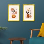 Yapışkanlı Sök Tak Çerçeveler Altın 20x30cm - 2'li Paket