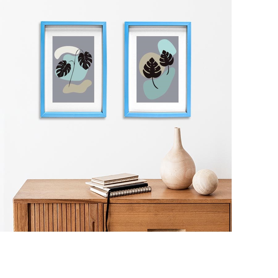 yapiskanli-sok-tak-cerceveler-30x40cm-2li-paket-31435-57-B Yapışkanlı Sök Tak Çerçeveler Mavi 30x40cm - 2'li Paket - Görsel 1