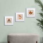 Yapışkanlı Sök Tak Paspartulu Beyaz Çerçeveler - 3'lü paket - Görsel 4