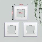 Yapışkanlı Sök Tak Paspartulu Beyaz Çerçeveler - 3'lü paket - Görsel 6