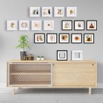 Yapışkanlı Sök Tak Paspartulu Pola Çerçeveler Beyaz- 3'lü Paket - Görsel 2