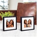 Yapışkanlı Sök Tak Paspartulu Pola Çerçeveler Siyah- 3'lü Paket - Görsel 7