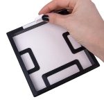 Yapışkanlı Sök Tak Pola Çerçeveler Siyah - 3'lü Paket - Görsel 6