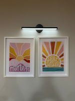 Hello Sunshine LED Aydınlatmalı Hazır Baskılı Çerçeve Seti – 2'li – 30x40 cm - Görsel 6