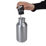 Süblimasyon Baskıya Uygun Kopçalı Pipetli Alüminyum Matara – 600ml - Görsel 7