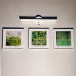 Ressam Koleksiyonu LED Aydınlatmalı 3'lü Kare Çerçeve Seti – 21x21 cm - Görsel 4