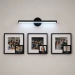 Yavrulu Kare Çerçeve ve LED Aplik Seti – 3'lü – 21x21 cm + 9x9 cm